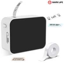 Marklife P15 Label Printer, Inkless Printer, Portable Wireless Printer, Provides Multiple Phone Templates, Suitable For Office, Home And Organization Use, Rechargeable Via USB, Suitable For Can Labels And Name Labels - Multicolor - View 2
