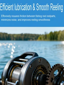 Lubricante multifuncional para carretes de pesca - Adecuado para carretes de spinning, carretes de baitcast, carretes de tambor, carretes de dropshot, engranajes de carrete de pesca, mantenimiento de placas de resorte, óxido de engranajes, rotura de línea de carrete de pesca, envejecimiento de engranajes, lubricación de cojinetes de almohadilla de freno rotacional, eje rotativo, cojinetes de alta gama, asientos de cojinetes, durabilidad del eje del cojinete, protección anticorrosión, mejora la velocidad de liberación de la línea, varillas de pesca, mantenimiento de engranajes de carrete de pesca, entusiastas de la pesca, entusiastas de deportes al aire libre - Multicolor - Ver 5