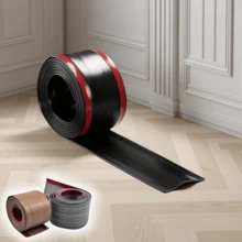 1 Roll 3 Meters X 5.5cm Self-Adhesive Floor Cable Protector, PVC Cable Concealer Raceway, Suitable For Floors, Walls, Desktops To Conceal And Protect Network Cables, Wear-Resistant Cable Management - Multicolor - View 4
