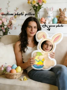 1 pieza Almohada personalizada - Almohada decorativa con foto personalizada, para parejas, personalizado, regalo especial para mamá, familia, amigos, aniversario, Día de la Madre, cumpleaños, San Valentín, Navidad, Halloween, graduación, Día del Padre, boda, ama de casa, sofá, cama, coche, sala de té, dormitorio, baño, sala de estar, comedor - Estilo 12 - Ver 13