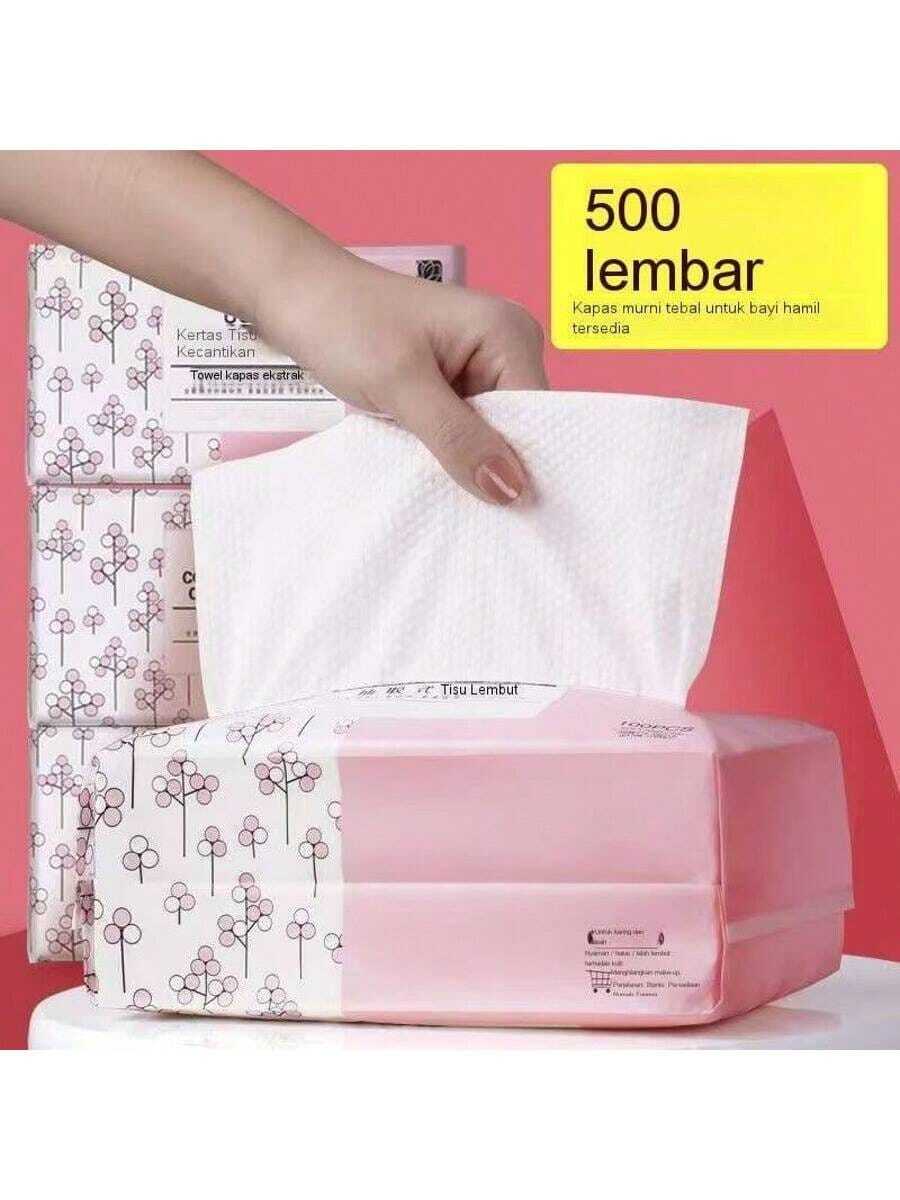 1片柔软亲肤一次性洁面湿巾，干湿两用，简约清新设计，纯白外观，精致棉质触感，加厚珍珠纹面料，不掉毛不刺激皮肤，洁面棉片，适合日常清洁和卸妆。 - A - 查看 1