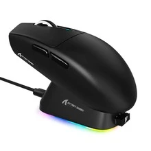 Chuột chơi game không dây ATTACK SHARK G3PRO kèm đế sạc RGB, kết nối có dây 2.4G/USB-C/Bluetooth, cảm biến quang PAW3311, tốc độ phản hồi 1K, DPI có thể điều chỉnh 25K, pin 500mAh, trọng lượng siêu nhẹ 59g. - Nhiều màu - Xem 14