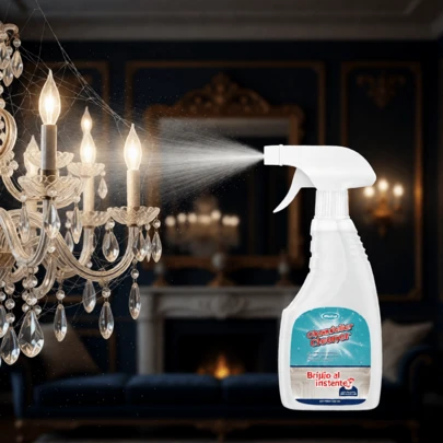 Limpiador en Spray para Lámparas de Techo - Elimina el Polvo y Devuelve el Brillo al Instante, Fórmula que No Daña las Superficies, Uso Rápido sin Desmontar