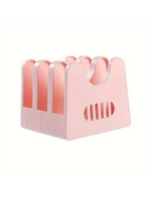 Multi-Function Kitchen Storage Rack - Rust-Resistant ABS Material Spoon And Cutlery Holder With Drainage Holes, Pot Lid Rack, Dish Rack, Kitchen Storage Organizer For Utensils, Bowls, Cups, Pots, Lids, Cutting Boards, Multi-Purpose Drying Rack, Bookshelf, Essential Kitchen Organizer And Home Decor - Multicolor - View 12