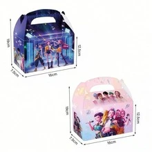 Random6pcs Complete K-POP Gift Set With Variety Of Merch Items Such As Photo Frames, Wristbands, Sticker Packs And Collectible Bookmarks For K-Pop Enthusiasts - Multicolor - View 3