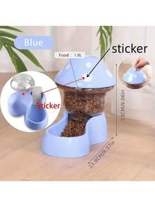 Automatic Dual Pet Bowls, Cat Dog Water Bowl, Rabbit Food Bowl, Anti-Spill Pet Bowls - 500ml - View 14