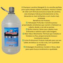 Detagold Professional Lanolin Shampoo + Conditioner KIT 2 Liters - White - View 4