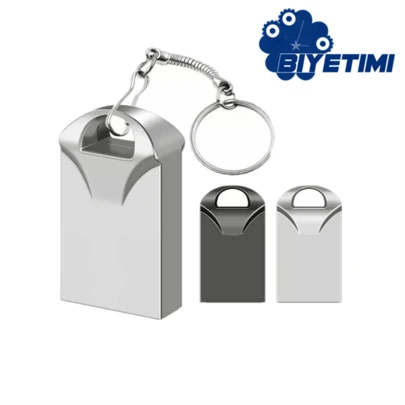  Biyetimi 128GB Super Mini Metal USB Flash Drive, 128GB High Speed USB 2.0 Flash Drive, 64GB
