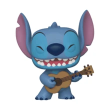 FUNKO POP Disney: Lilo y Stitch - Stitch con Ukulele - Idea de regalo - Mercancía oficial - Fans de videos - Figura de modelo para coleccionistas y exhibición - Multicolor - Ver 1
