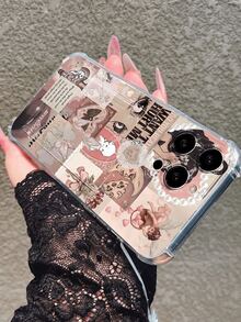 1pc New Arrival Hot Selling Transparent Card Slot Butterfly Pattern Phone Case Compatible With IPhone 17 Pro Max/17 Pro/17/16 Pro Max/17/16/16 Pro/16 Plus/15 Pro Max/15 Pro/15 Plus/15/14 Pro Max/14 Pro/14/13 Pro/13/12 Pro/12/11/XS/XMax/8 Plus/7, Shockproof With Lanyard, Suitable As Birthday Gift, Girlfriend, Boyfriend, Valentine's Day, Holiday, Religious Or Personal Use - Multicolor - View 4