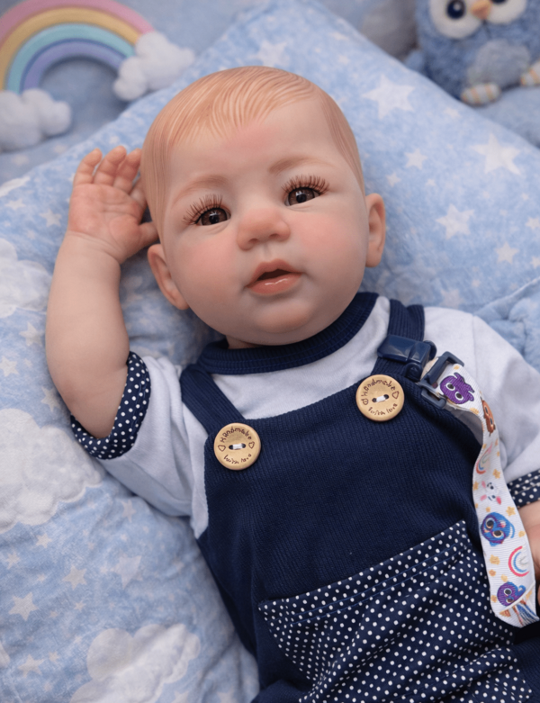 Bebê Reborn José Leonardo 48cm Realista Mundo Kids