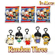 1pc Viz Media Official Anime Blind Box Keychain - Rare Collectible, Random Characters: Kagome, Shippo, Suitable For Holiday Parties, Winter Outfits, And Anime Fans Surprise - Multicolor - View 2