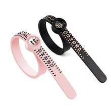 KLONKEE 5pcs/2pcs Professional Ring Sizer Tool, Micrometer Ring Gauge + Finger Sizing Tape, US-UK 4-In-1 Alloy Measuring Rod With Axis And Ring Gauge, Suitable For DIY Fashion Jewelry - Multicolor - View 11
