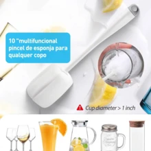 9-Piece Bottle Brush Set, Laboratory Cleaning Kit For Narrow Tubes, Beer Decanter Stoppers. - A - View 5