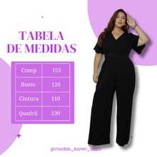 Women's Plus Size Plain Long Jumpsuit, Wide Leg, Short Sleeve, V-Neck, Ruched Front, Comfortable - Negro - Ver 6