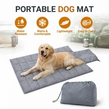 4-Season Durable Anti-Slip Pet Pad, Foldable Dog Bed, Versatile Cat Sleeping Mat For Travel, Backseat & Trunk Use - Multicolor - View 5