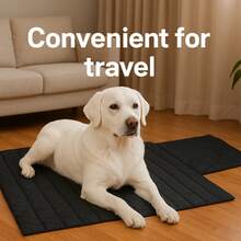 4-Season Durable Anti-Slip Pet Pad, Foldable Dog Bed, Versatile Cat Sleeping Mat For Travel, Backseat & Trunk Use - Multicolor - View 7