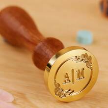 Customized Wax Seal Stamp Kit – Personalized Initial Or Logo Wax Stamp For Weddings, Gift, Letters, Weddding Initials Wax Seal Kit - Multicolor - View 9