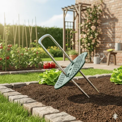 50 Sets (1 Set/1 Floor Nail + 1 Gasket) 10/15/20cm Galvanized Garden Landscape Pins, U-Shaped Lawn Fabric Landscape Pins, For Garden Flower Plant Supply, Garden Balcony Planting, Planting Pots And Container Accessories, Lawn Spikes, Dust Net, Soil Fence, U-Shaped Anchor, Ground Spikes