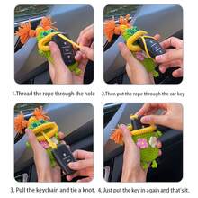 Funny & Interesting Knitted Key Holder, Specially Designed For Women - one-size - View 3