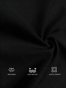 XLLAIS Stretch Micro Ribbed Tank Top 2025 Slim Fit Casual Holiday Wide Strap U Neck White Top For Women Four Seasons Wear Black - Black - View 5