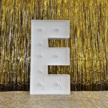 3ft Warm Yellow Lighted Letter Sign, Large Illuminated Marquee Letter Light, Suitable For Graduation, New Year, Christmas Decoration - Yellow - View 22