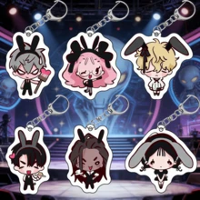 1个2026新款不规则亚克力双面钥匙扣，动漫周边精致挂件，史迪奇玩具，旅行玩具，课堂减压玩具，迷你小物，洗澡玩具，圣诞文具，压力球，生日礼物，圣诞礼物，万圣节礼物，完美礼物，纪念品 - 彩色 - 查看 1