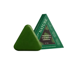 自然三角洗发皂 + 自然七绿皂洗发露，适合所有发质，温和清洁，令秀发顺滑柔顺，滋养头皮，保持秀发水润，质地轻盈易起泡，每块80克，圣诞礼物 - 洗髮皂 - 查看 12
