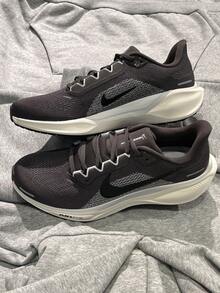 Nike Air Zoom Pegasus 41 飛馬 跑鞋 緩震透氣輕便回彈訓練防滑經典舒適 男款 - 深棕色 - 查看 10