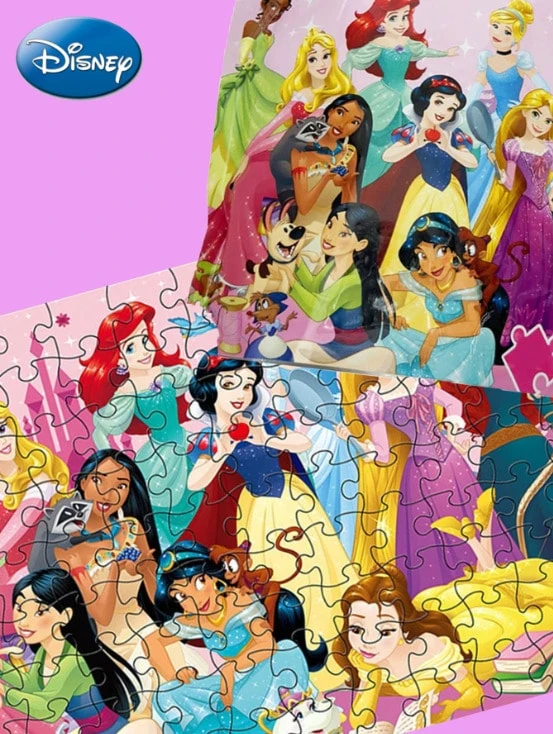 1pc Disney Official Licensed Racing Car Puzzle, Vibrant Printed Pattern, Stress Relief Toy, Interesting Educational Puzzle, Adult Birthday Party Family Friend Fan Gift - 11DF1081600 - View 1