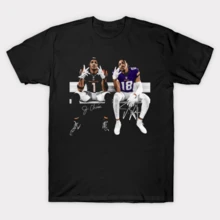 Justin Jefferson & Ja'marr Chase T-Shirt - Negro - Ver 1