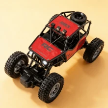 Vehículo de escalada todoterreno de aleación luminosa de cuatro vías,Camión Monstruo Todoterreno a Control Remoto 1:20 R/C Coche de Escalada Inteligente Todo Terreno con Vehículo de 4 Canales - rojo - Ver 7