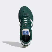 Adidas 阿迪达斯新款舒适缓震休闲鞋 CITY RNR，防滑日常运动鞋，白色和绿色多功能跑步鞋 JH9647 - 白綠色 - 查看 4