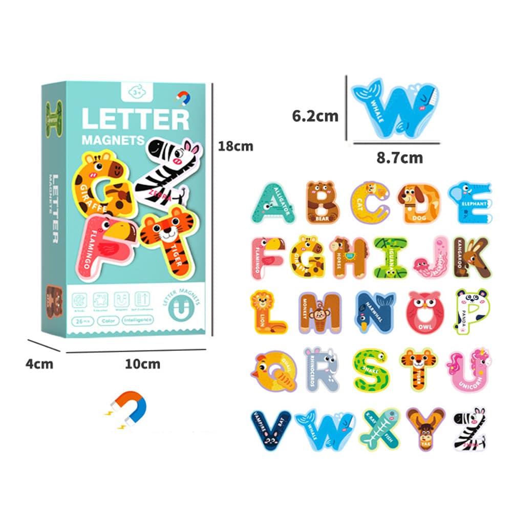 Kids Magnetic Letters & Numbers - Uppercase Letter - View 1