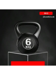 1 quả tạ Kettlebell 6kg/8kg/10kg/12kg, tay cầm chống trượt, thân thiện với sàn nhà, dụng cụ tập luyện sức mạnh tại phòng gym hoặc nhà, thiết bị thể dục bền bỉ giúp tăng sức mạnh, đốt mỡ, xây dựng cơ bắp, tiết kiệm không gian, phù hợp cho người mới bắt đầu, dụng cụ tập luyện đa năng tại nhà, dùng được cho cả nam và nữ. - Màu sắc ngẫu nhiên - Xem 11