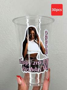 1-50pcs Customized Portrait Photo Stickers, Personalized Portrait Stickers, Customized Text Stickers, Her Exclusive Stickers, Personalized Stickers, Waterproof And Oil-Resistant, Suitable For Birthday, Wedding, Housewarming, Family Use, Gifts, Personal Items, Fashionable And Unique, Personalized, Ideal For Gifting To Friends, Family, Girlfriend, Wife, Suitable For Weddings, Engagement Parties, Birthdays, Daily Use ,Forever Love - Multicolor 2 - View 25