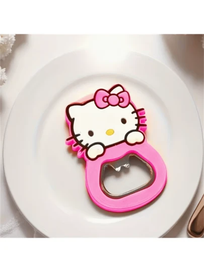  Sanrio Hello Kitty Magnetic Bottle Opener Is Convenient And Compact, Making It An Ideal Choice For Household And Bar Tools. It Is Also The Perfect Choice For Christmas, Birthdays, And Party Gifts With A Wide Range Of Styles