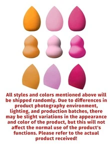 4pcs Makeup Sponges, Suitable For Cream And Powder Concealer, Makeup Tool, Makeup, Affordable, Room Decor, Vanity, Travel, Bedroom, Makeup Accessories, Makeup Puff, Makeup Sponge, Makeup Puff, Makeup Sponge, Affordable, Christmas Gift Filler, Makeup, Makeup Tool, Affordable Item, Gift, Women Gift, Christmas Gift,Giveaways,Travel,Cheap Stuff,Travel Essential - Multicolor - View 12