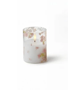 1/3pcs Flameless Flickering Candles With Remote Control And Timer, Suitable For Home Gatherings, Table Centerpiece Decor, Holiday Decoration - Pink - View 12