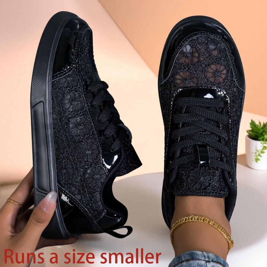 Damen Neue lässig Sportschuhe, modische flache Retro Damen Frühling/Sommer Sneaker, bequeme elegante Outdoor/Alltags lässig Trainingsschuhe, Damen Sport Outdoor Skaterschuhe