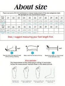 1 đôi bốt cổ ngắn cho bé gái, màu trơn, chất liệu PU mềm mại và thoải mái, buộc dây bằng nút vàng, khóa kéo bên hông, mũi tròn, đế dày ấm áp, kiểu bốt da công chúa thời trang và dễ thương cao đến giữa bắp chân, thích hợp cho đi học, hoạt động ngoài trời vào mùa thu/đông. (Giày có kích thước nhỏ hơn so với bình thường, nên đặt mua lớn hơn một size) - màu đen - Xem 4