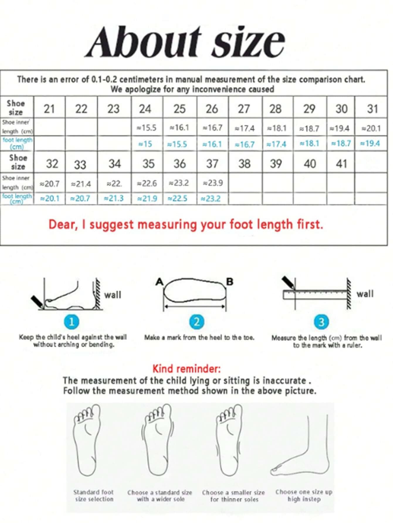 1双女童踝靴，纯色柔软舒适PU材质，金色纽扣系带，侧拉链，圆头，保暖厚底，时尚可爱公主风中筒皮靴，适合秋冬季休闲、上学、户外活动穿着。（鞋码偏小，建议选购大一码） - 黑色 - 查看 3