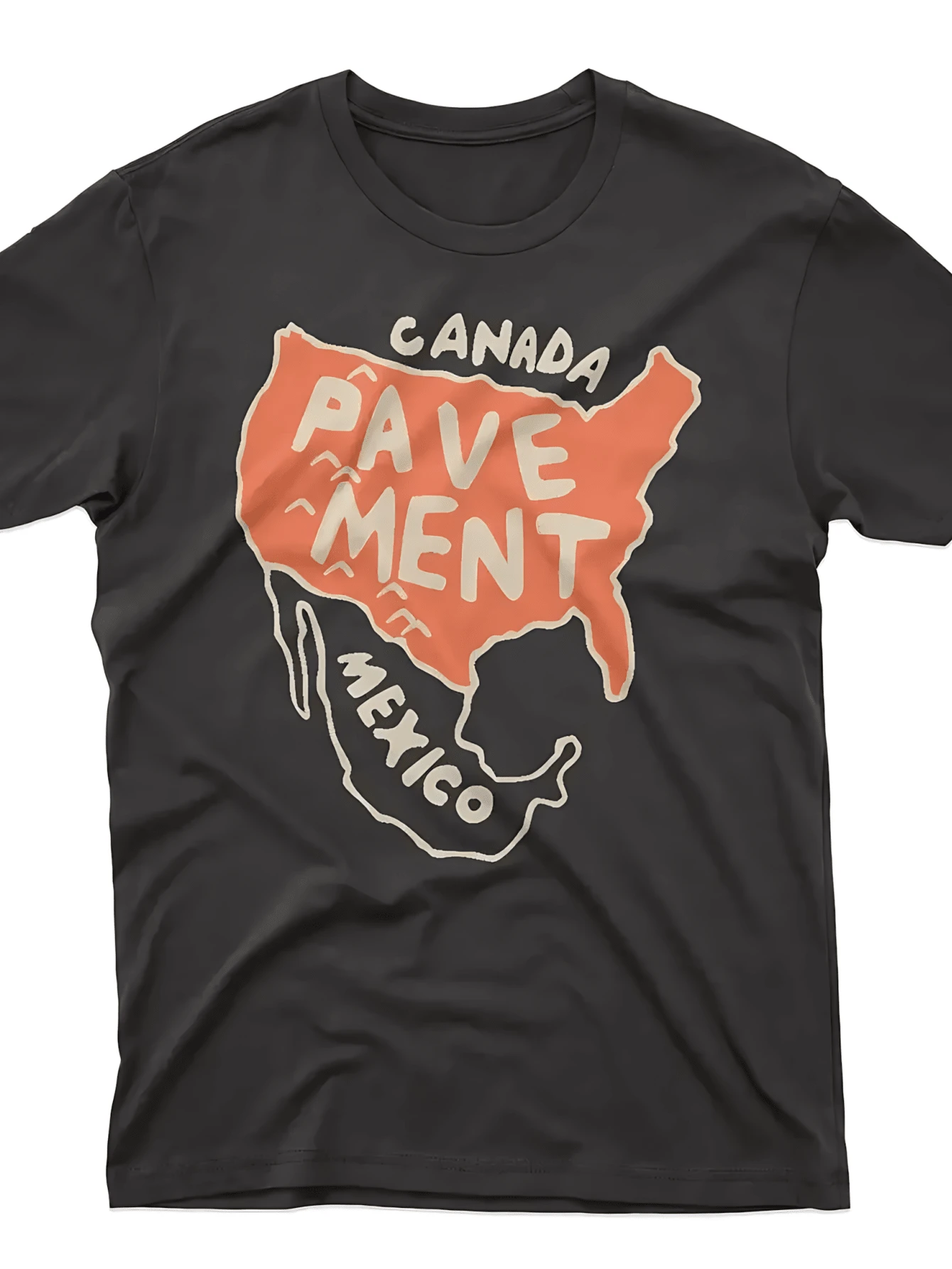 Pavement Shirt Pavement Band Graphic Men Clothing Casual Male New Printed Custom Rock Music Band Merch Stephen Vintage T-Shirt - 黑色33 - 查看 1