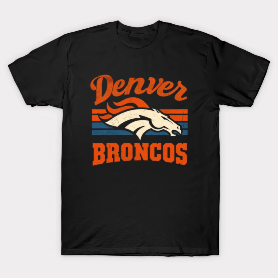 Denver Broncos T-Shirt - Negro - Ver 1