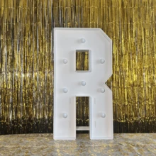3ft Warm Yellow Lighted Letter Sign, Large Illuminated Marquee Letter Light, Suitable For Graduation, New Year, Christmas Decoration - Yellow - View 13