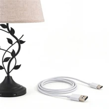 Creative Warm Table Lamp, Bedroom Bedside Lamp, Nordic Solid Wood & Fabric Decor, USB Powered, Bedroom, Study, Airbnb, LED Nightlight - 1 chiếc - Xem 10