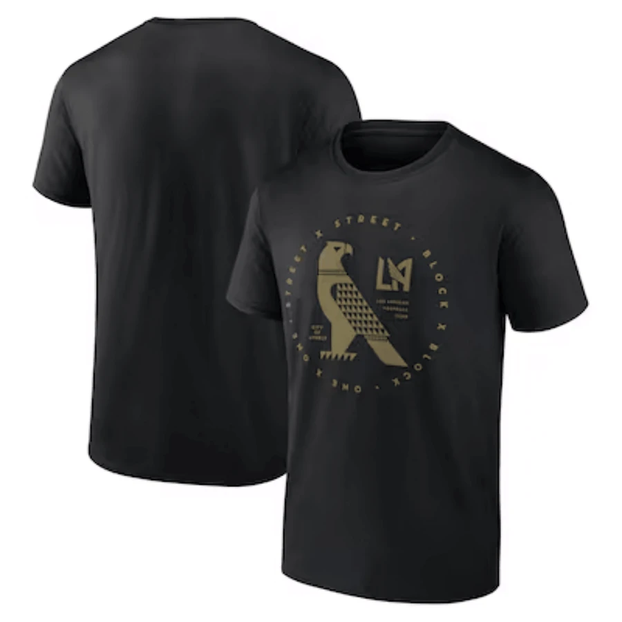 LAFC Team Chant T-Shirt - Black - 黑色 - 查看 1