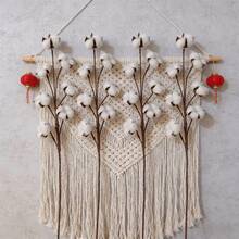 1pc/3pcs/6pcs Artificial Lifelike Cotton Flower, Suitable For DIY Crafts, Vase Filler, Home Decor, Outdoor Events And Photography Props - Easy To Assemble And Reusable - Multicolor - View 8