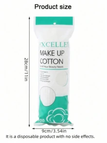 1000pcs Round Exfoliating Facial Cleansing Cotton Pads, Cotton Makeup Remover Pads, Cotton Face Pads, Cotton Makeup Remover Pads, Refreshing Cotton Pads, Cleansing Cotton Pads, Natural Makeup Remover Pads And Round Cleansing Cotton Pads, Low Allergy Waffle Texture Wet Wipes - Multicolor - View 10