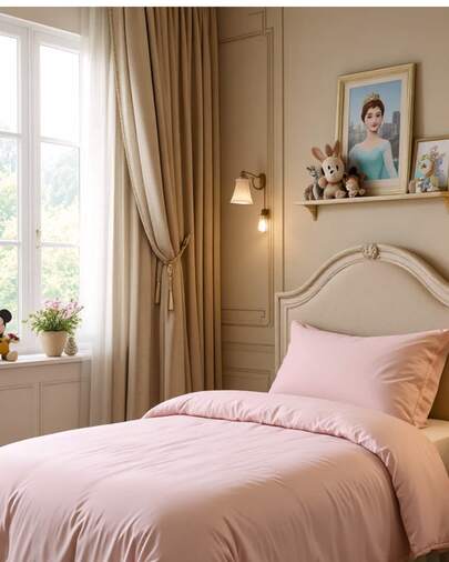 Kit Capa Pra Edredom Solteiro 400 Fios 1,50 X 2,20  +1 Fronha Com Zíper Embutido Duvet